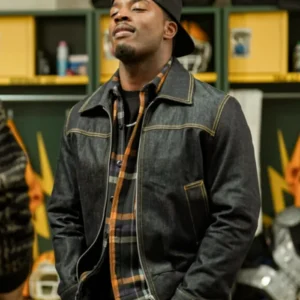 All American S07 Daniel Ezra Denim Jacket Side