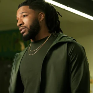 All American S07 Trick Williams Green Hooded Jacket