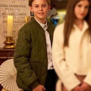 Amandaland S01 Alexander Shaw Green Bomber Jacket