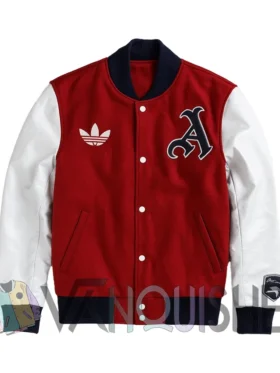 Arsenal 2025 Classic Varsity Jackets Front