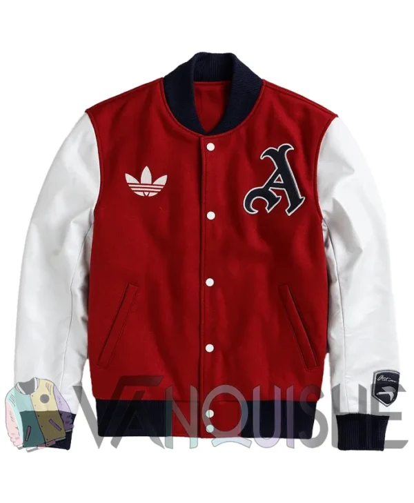 Arsenal 2025 Classic Varsity Jackets Front