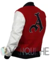 Arsenal 2025 Classic Varsity Jackets Front Look right back