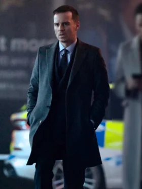 Back in Action 2025 Andrew Scott Wool Coat