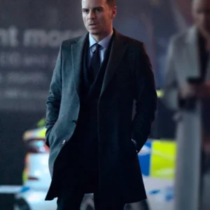 Back in Action 2025 Andrew Scott Wool Coat