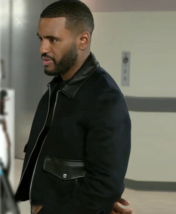 Beyond the Gates S01 Andre Richardson Blue and Black Jacket Front