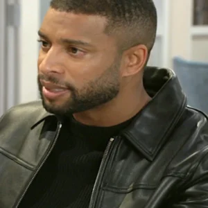 Beyond the Gates S01 Brandon Claybon Black Jacket Front