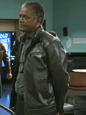 Beyond the Gates S01 Darryl W. Handy Black Leather Jacket