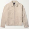 Beyond the Gates S01 Martin Richardson Beige Suede Jacket