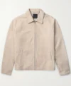 Beyond the Gates S01 Martin Richardson Beige Suede Jacket