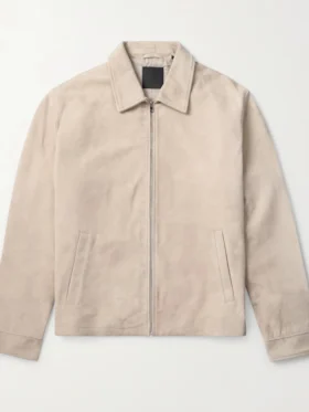 Beyond the Gates S01 Martin Richardson Beige Suede Jacket