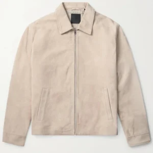 Beyond the Gates S01 Martin Richardson Beige Suede Jacket