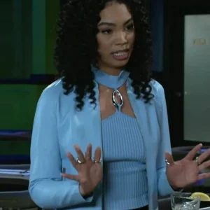 Beyond the Gates S01 RhonniRose Mantilla Blue Jacket