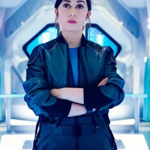 Black Mirror S07 Cristin Milioti Bomber Leather Jacket