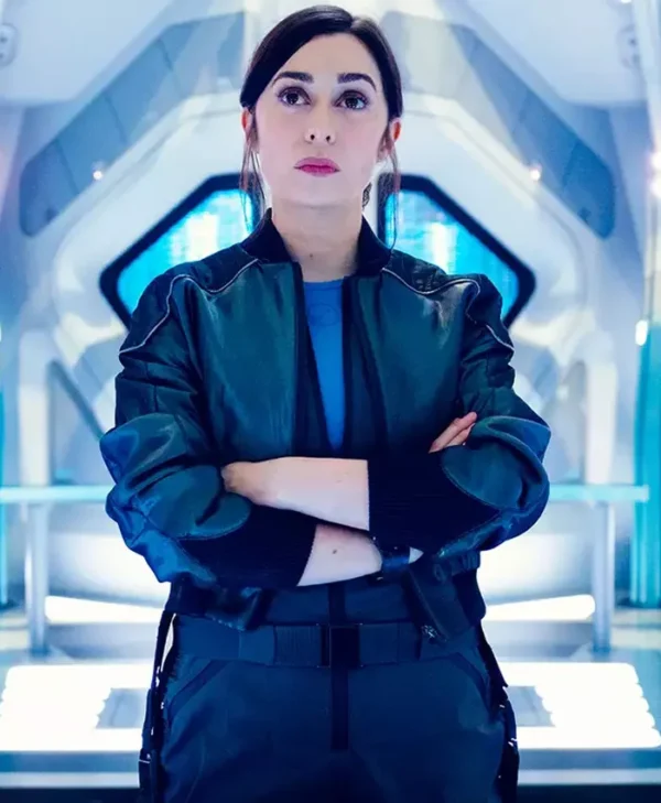 Black Mirror S07 Cristin Milioti Bomber Leather Jacket
