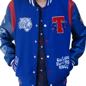 Buy Blue Tennessee State 3.0 Varsity Jacket