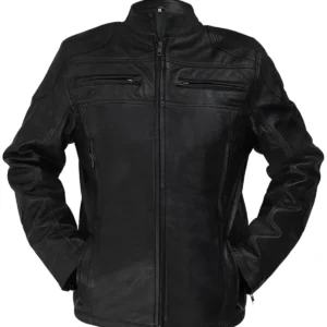 Buy Classic Black Leather Motorcycle Jacket