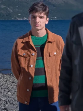 Caught S01 Matías Recalt Brown Cotton Jacket