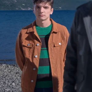 Caught S01 Matías Recalt Brown Cotton Jacket