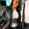 Checkmate 2025 Joyce Glenn Black Leather Jacket Side