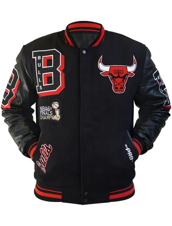 Chicago Bulls NBA Finals Champion Varsity Jacket