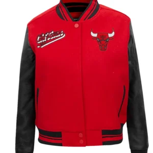 Chicago Bulls Wool Varsity Jacket