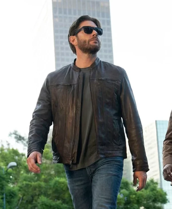 Countdown 2025 Jensen Ackles Leather Jacket Side