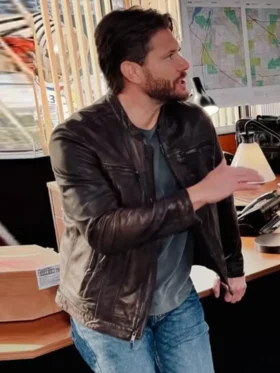 Countdown 2025 Jensen Ackles Leather Jacket