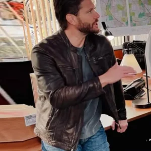 Countdown 2025 Jensen Ackles Leather Jacket