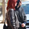Daredevil Born Again Deborah Ann Woll Bomber Leather Jacket