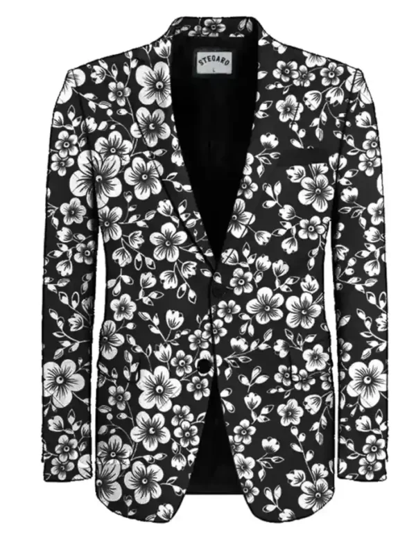 Dark Bloom Stegaro Blazer