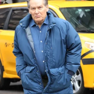 Dexter Resurrection S01 James Remar Blue Parachute Jacket