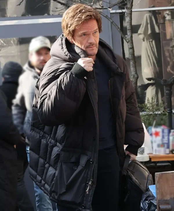 Dexter Resurrection S01 Neil Patrick Harris Black Puffer Coat