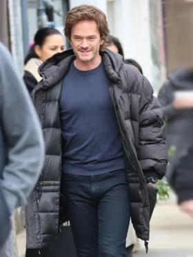 Dexter Resurrection S01 Neil Patrick Harris Black Puffer Coat Side