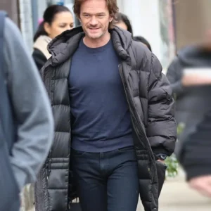 Dexter Resurrection S01 Neil Patrick Harris Black Puffer Coat Side