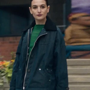 Dying for Sex S01 Jenny Slate Blue Denim Jacket