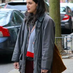 Dying for Sex S01 Jenny Slate Grey Cotton Jacket