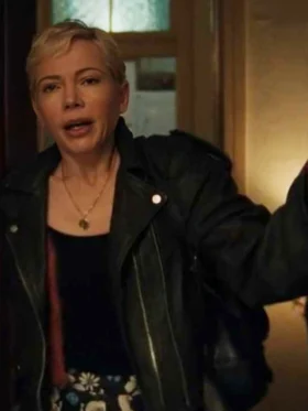 Dying for Sex S01 Michelle Williams Leather Jacket Front