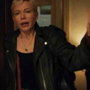 Dying for Sex S01 Michelle Williams Leather Jacket Front