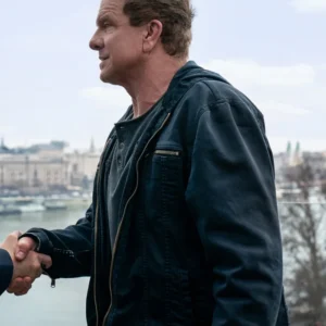 FBI International S04 Kenny Johnson Black Hooded Jacket