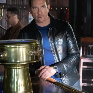 FBI Most Wanted S06 Dylan McDermott Black Jacket Side