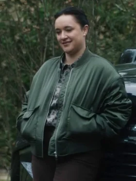 FBI Most Wanted S06 Hana Gibson Green Bomber Jacket