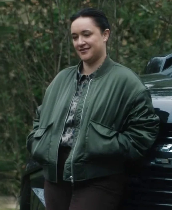 FBI Most Wanted S06 Hana Gibson Green Bomber Jacket
