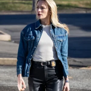 FBI Most Wanted S06 Nina Chase Denim Jacket Side