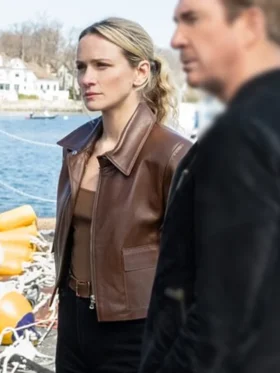 FBI Most Wanted S06 Nina Chase Leather Jacket