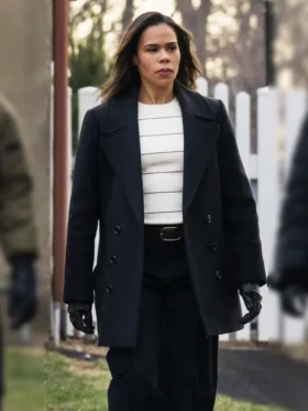 FBI Most Wanted S06 Roxy Sternberg Black Coat Side