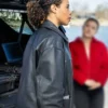 FBI Most Wanted S06 Roxy Sternberg Black Leather Jacket