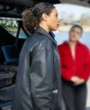 FBI Most Wanted S06 Roxy Sternberg Black Leather Jacket