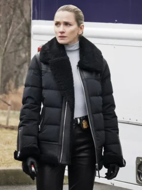 FBI Most Wanted S06 Shantel VanSanten Puffer Jacket Side