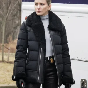 FBI Most Wanted S06 Shantel VanSanten Puffer Jacket Side