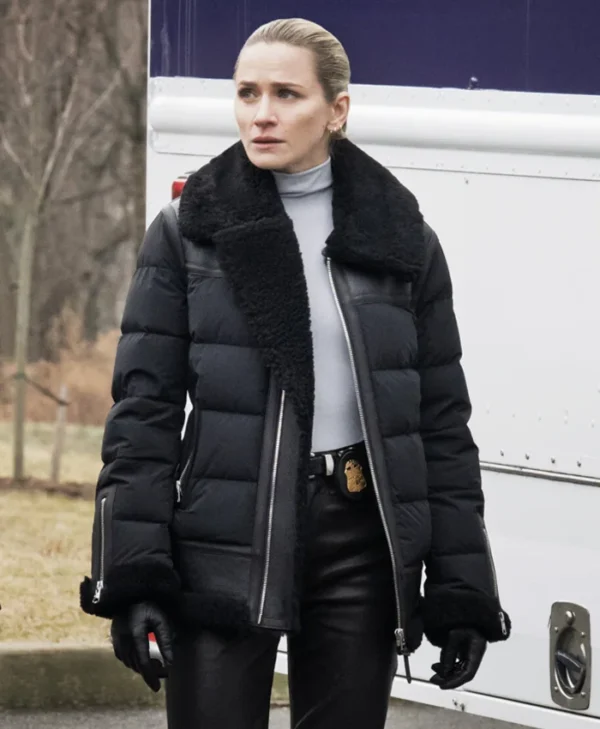 FBI Most Wanted S06 Shantel VanSanten Puffer Jacket Side